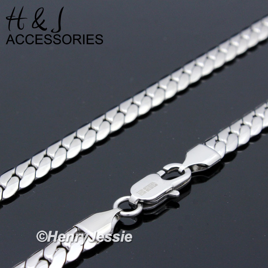 24″MEN 316L Stainless Steel 8mm Silver Miami Cuban Curb Link Chain Necklace