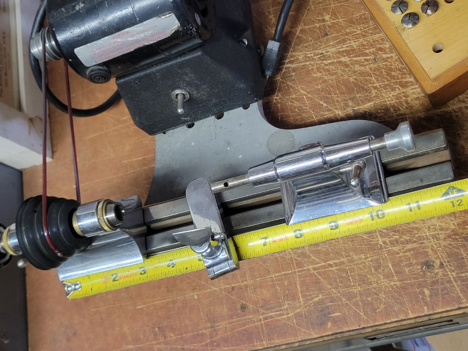 Marshall Peerless Jewelers Lathe With Collets And Accessories