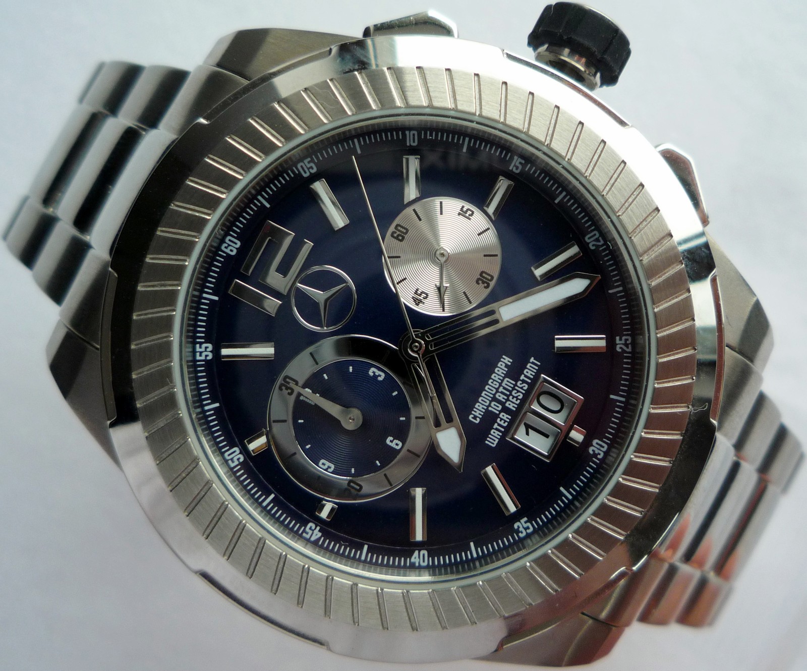 Mercedes Benz Classic Motorsport AMG DTM Racing Driver Sport Chronograph Watch