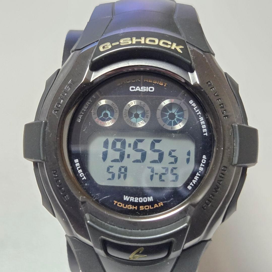 CASIO G-SHOCK G-7301B Black TOUGH SOLAR NEW