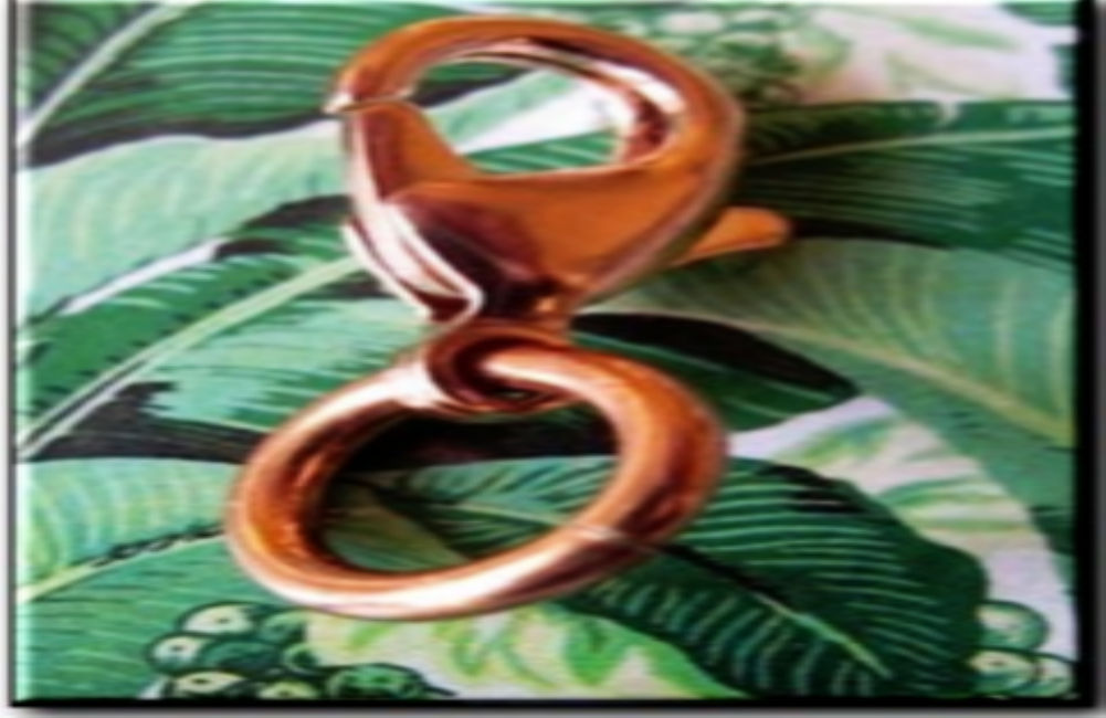 Solid Copper Chain CN683G – 3/8 of an inch wide. Available in 18 to 30 inches.