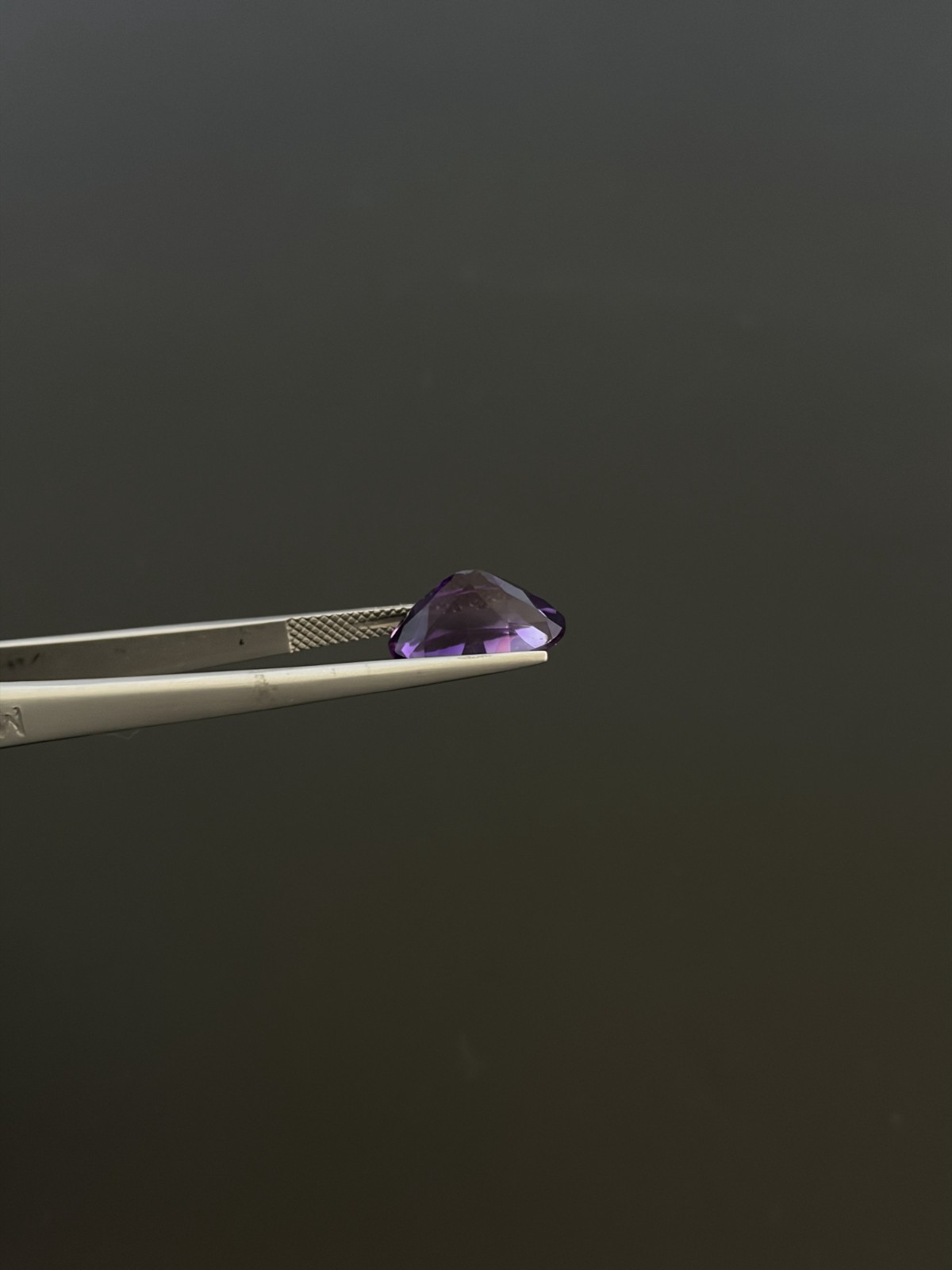 Amethyst Faceted 14×10.2 mm Single Piece Approximately 5.50 Carat (GTG-AM-75)