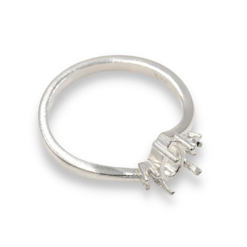 Pear Side Accent Pre-notched Ring Mounting