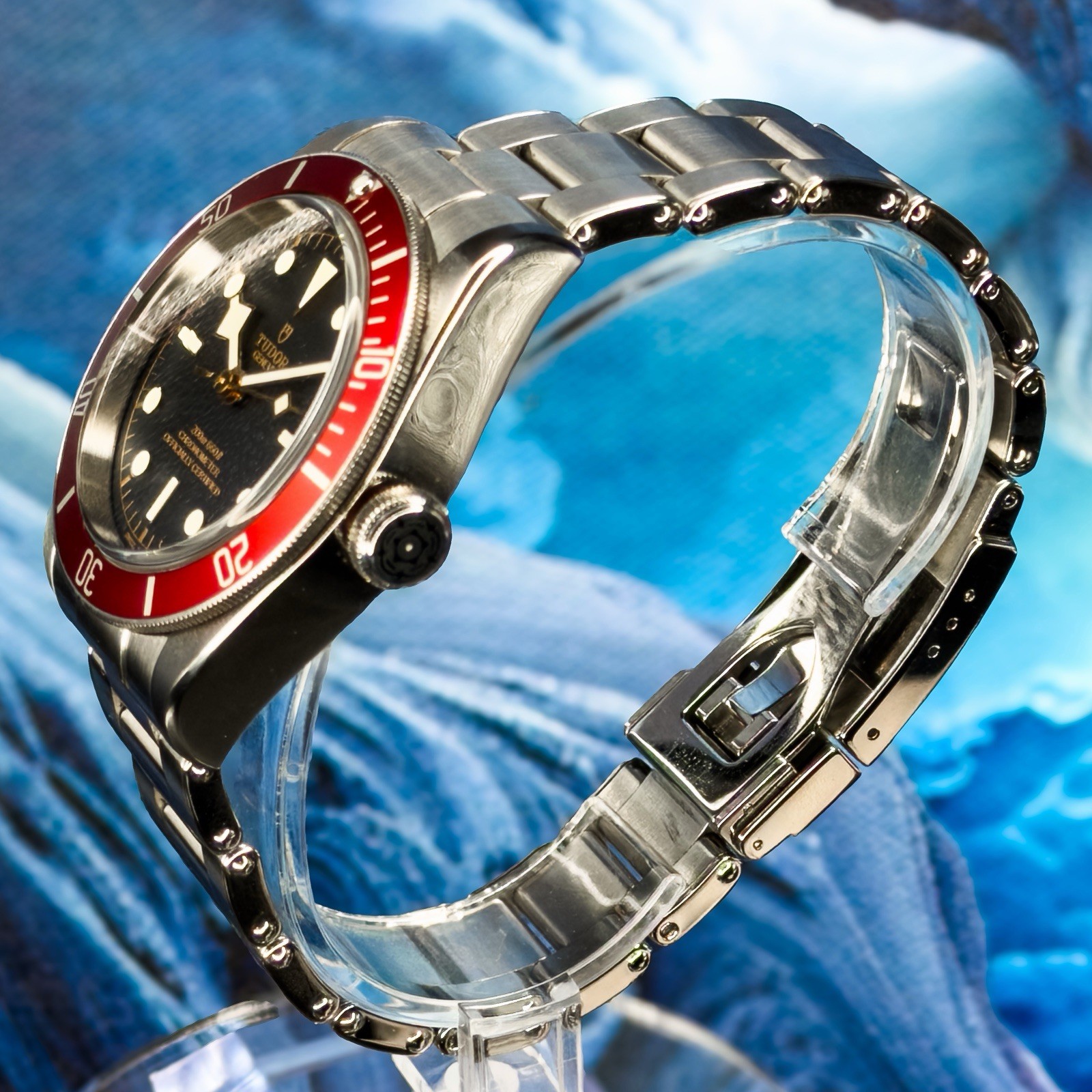 TUDOR Black Bay Heritage 79230R Full Set Black Dial Red Bezel