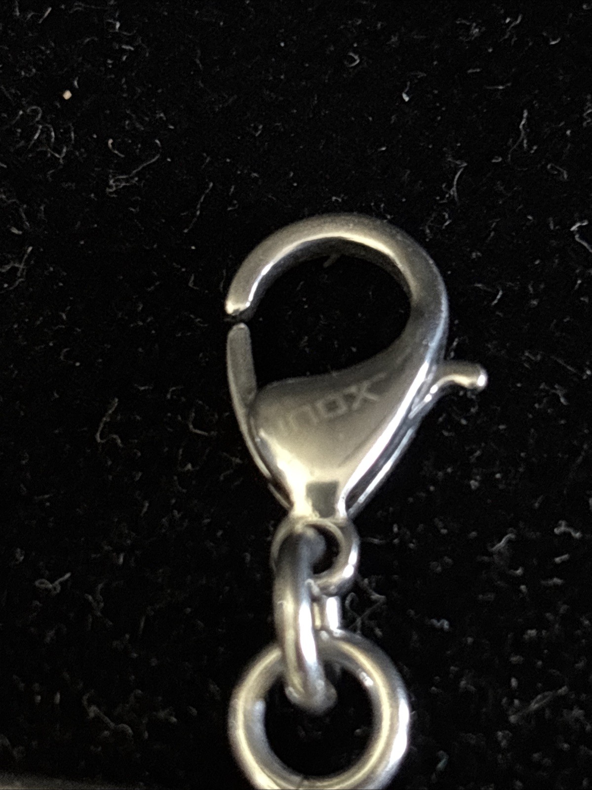 Vintage INOX Woman’s Stainless Steel Bracelet Size 7 1/2 29 Grams