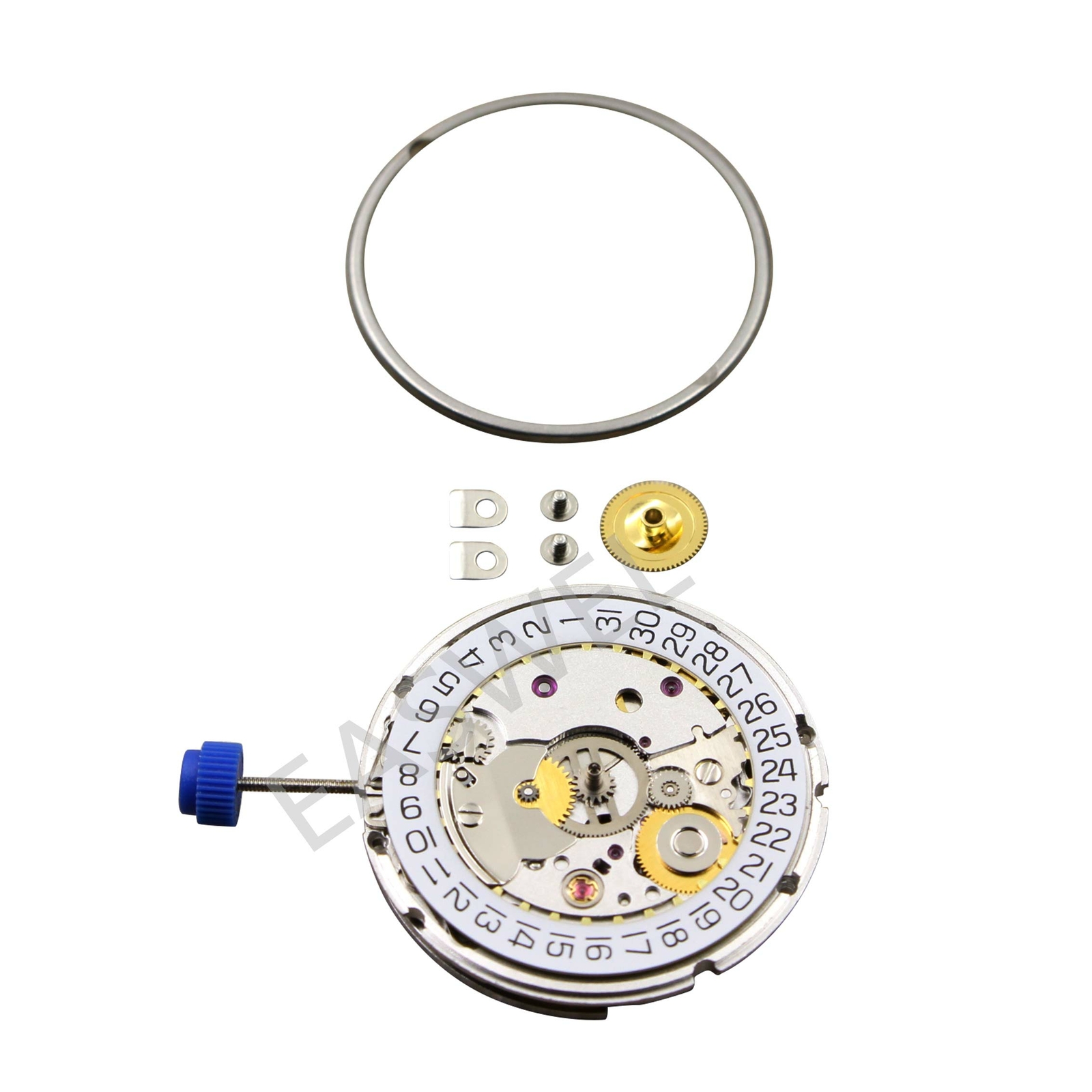 SEAGULL ST2130 CLONE ETA 2824-2 SELLITA SW-200 PERLAGE MOVEMENT WHITE H3 Date