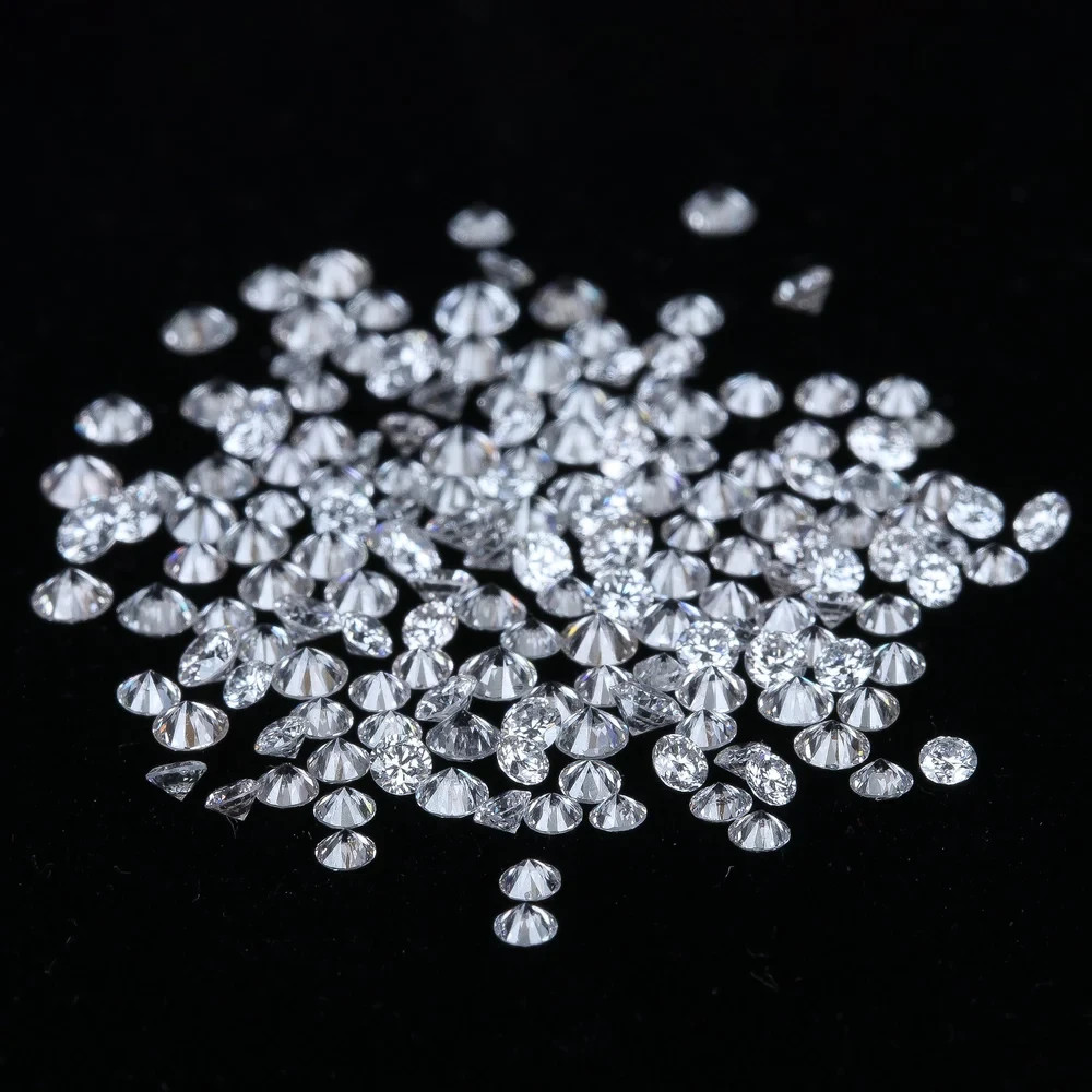 Loose 2.70 MM GRA 13 Pcs Moissanite Diamond D Color IF Clarity Certified