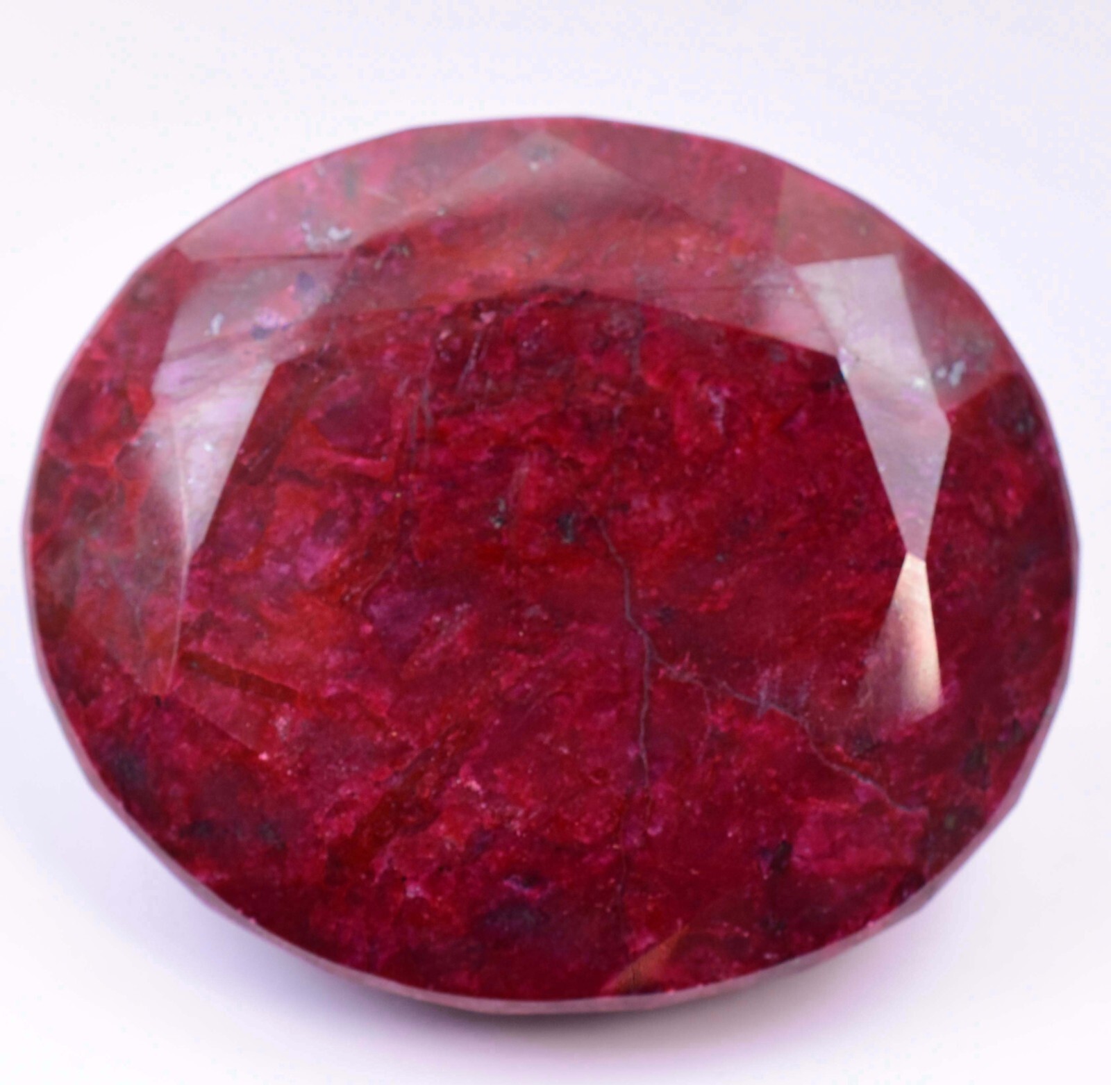 804.5 CT Natural Huge Red Ruby Certified Earth-Mined Oval Museum Grade Gemstone