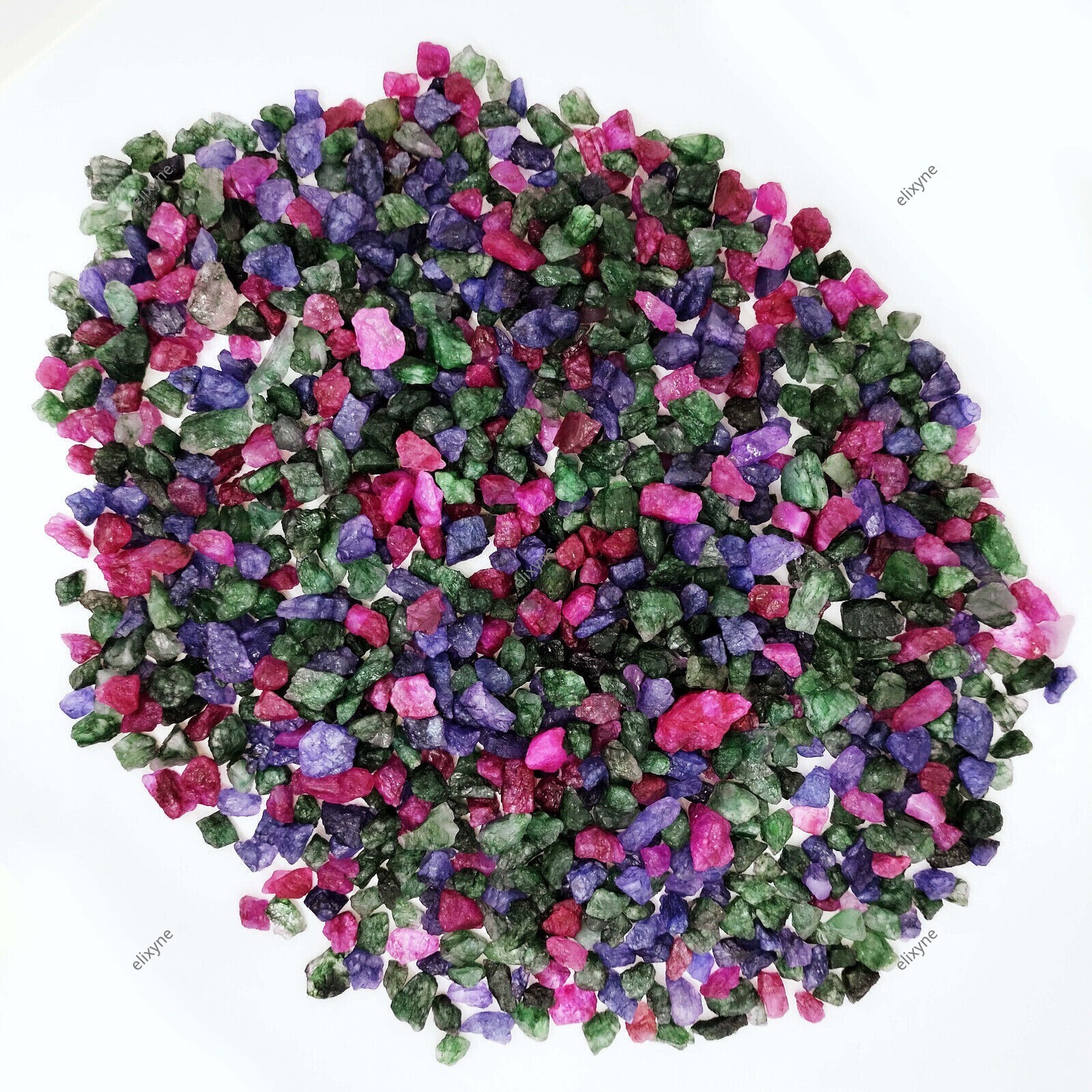 400+ Cts Natural Ruby, Sapphire & Emerald Uncut Rough Lot Certified
