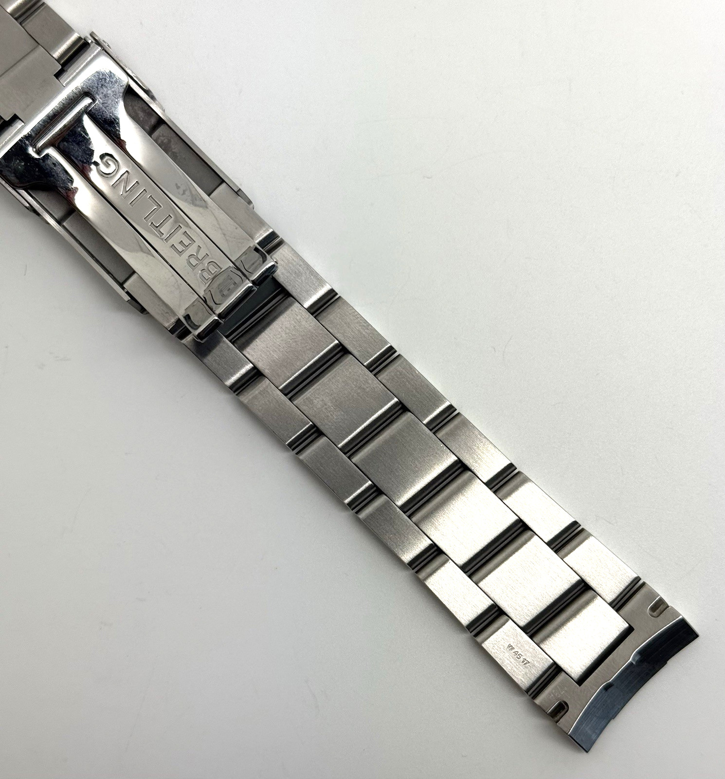 Breitling Colt 173A 22mm Brushed Stainless Steel Watch Bracelet Authentic OEM