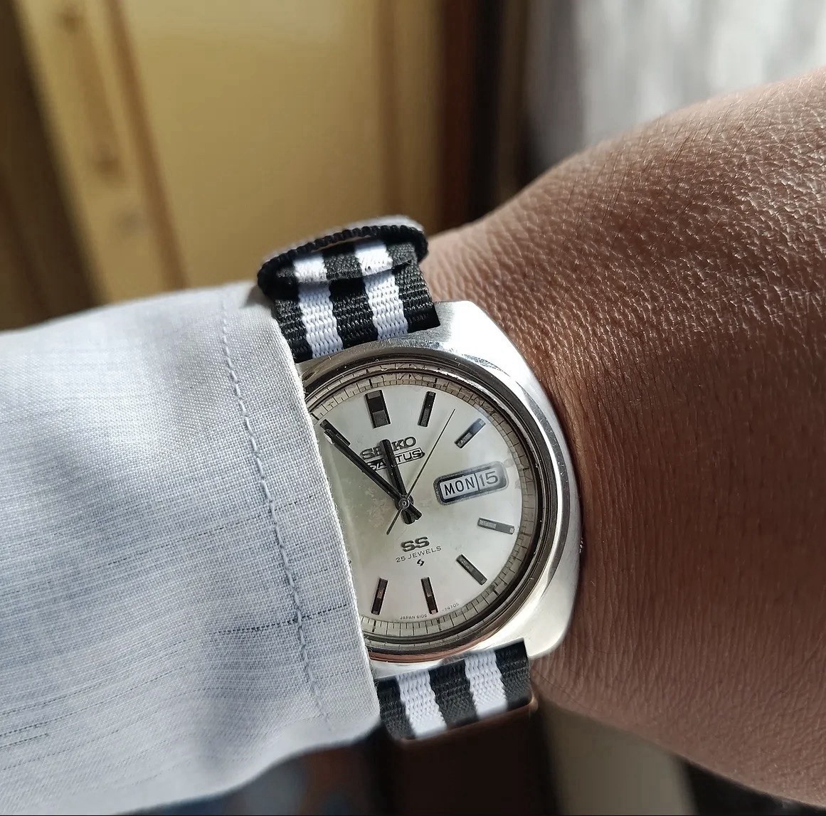 Seiko ACTUS SS 6106-7440 25 Jewels Automatic 1969