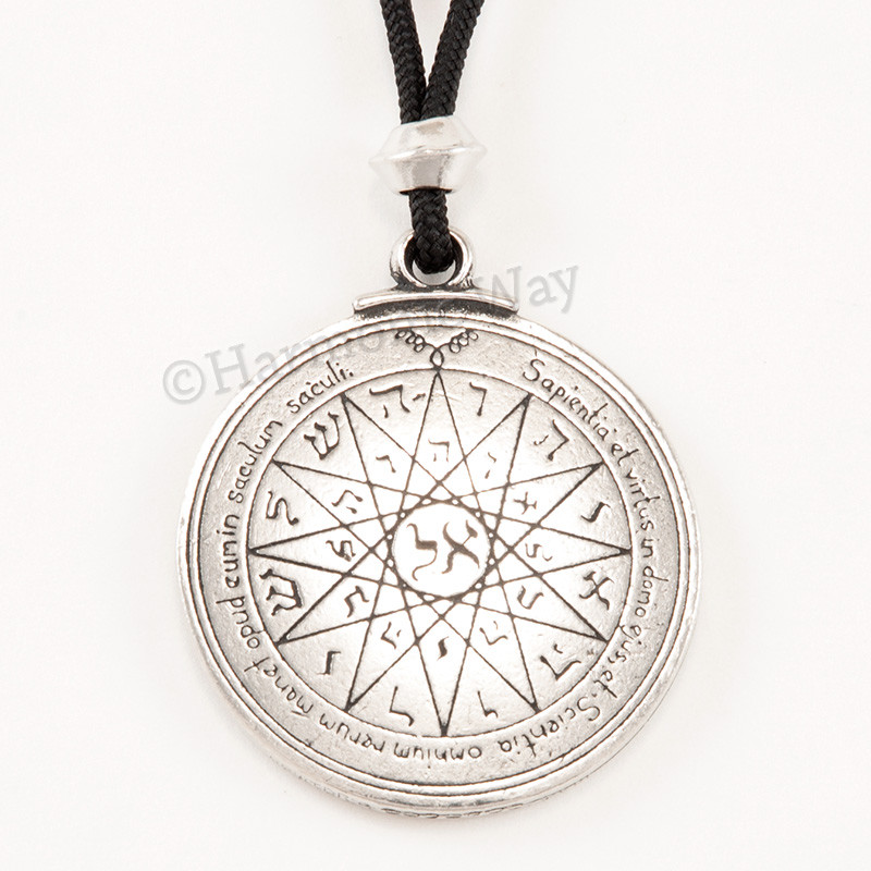 TALISMAN of MERCURY PENTACLE Solomon Seal of Magic Pendant Amulet Necklace