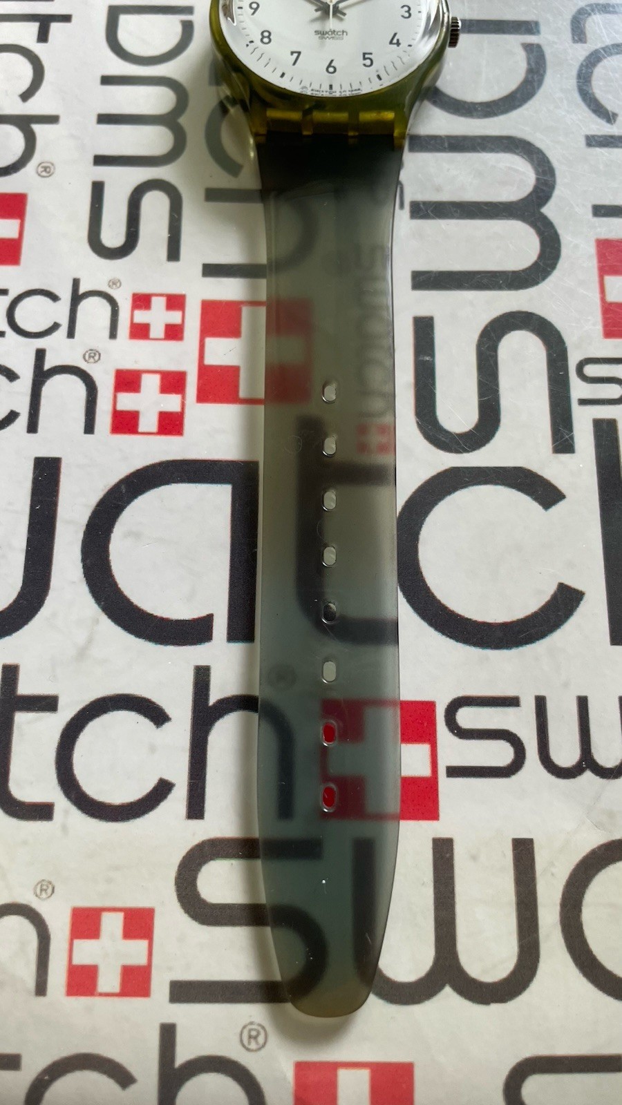 Swatch Grey GM132 1996 Standard Gents 34mm Vintage
