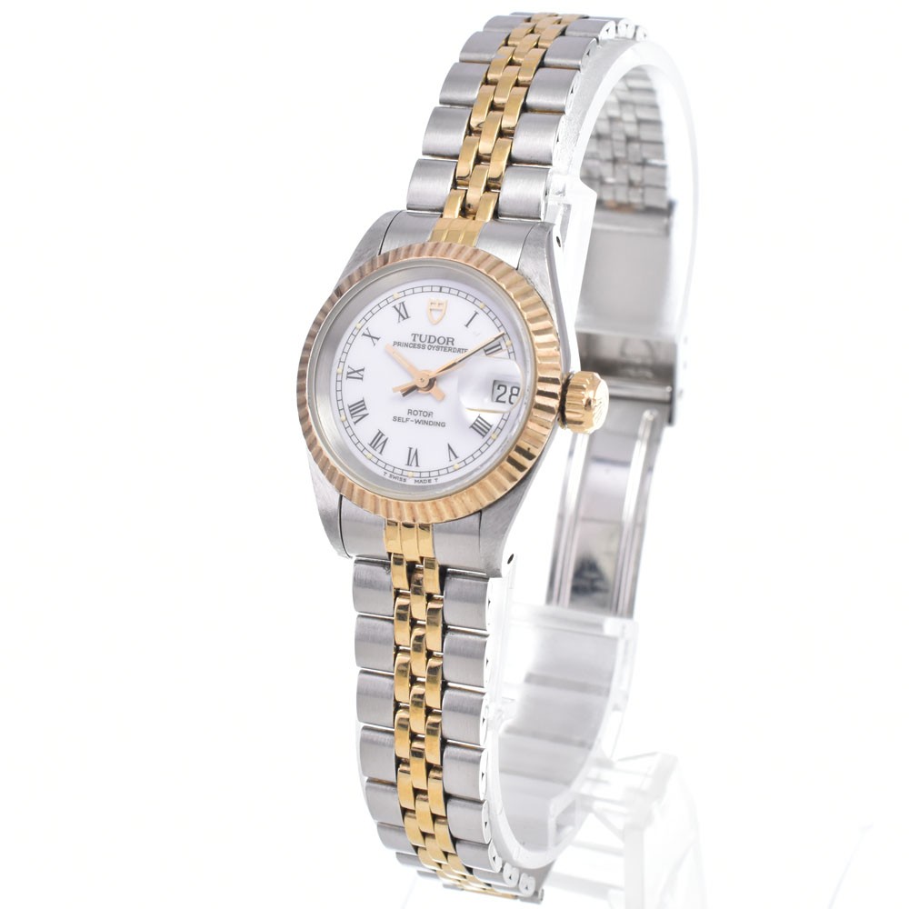 with paper TUDOR Oyster Princess Date 92413 Automatic Ladies Watch N#148630