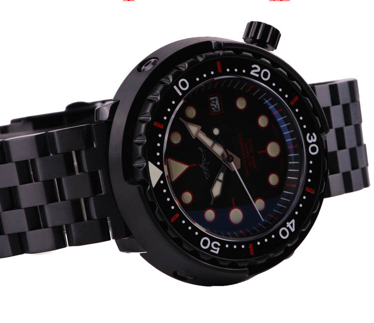 Heimdallr Sharkey Tuna PVD Darth Engineer 200M Diver NH35A Automatic Watch 47mm