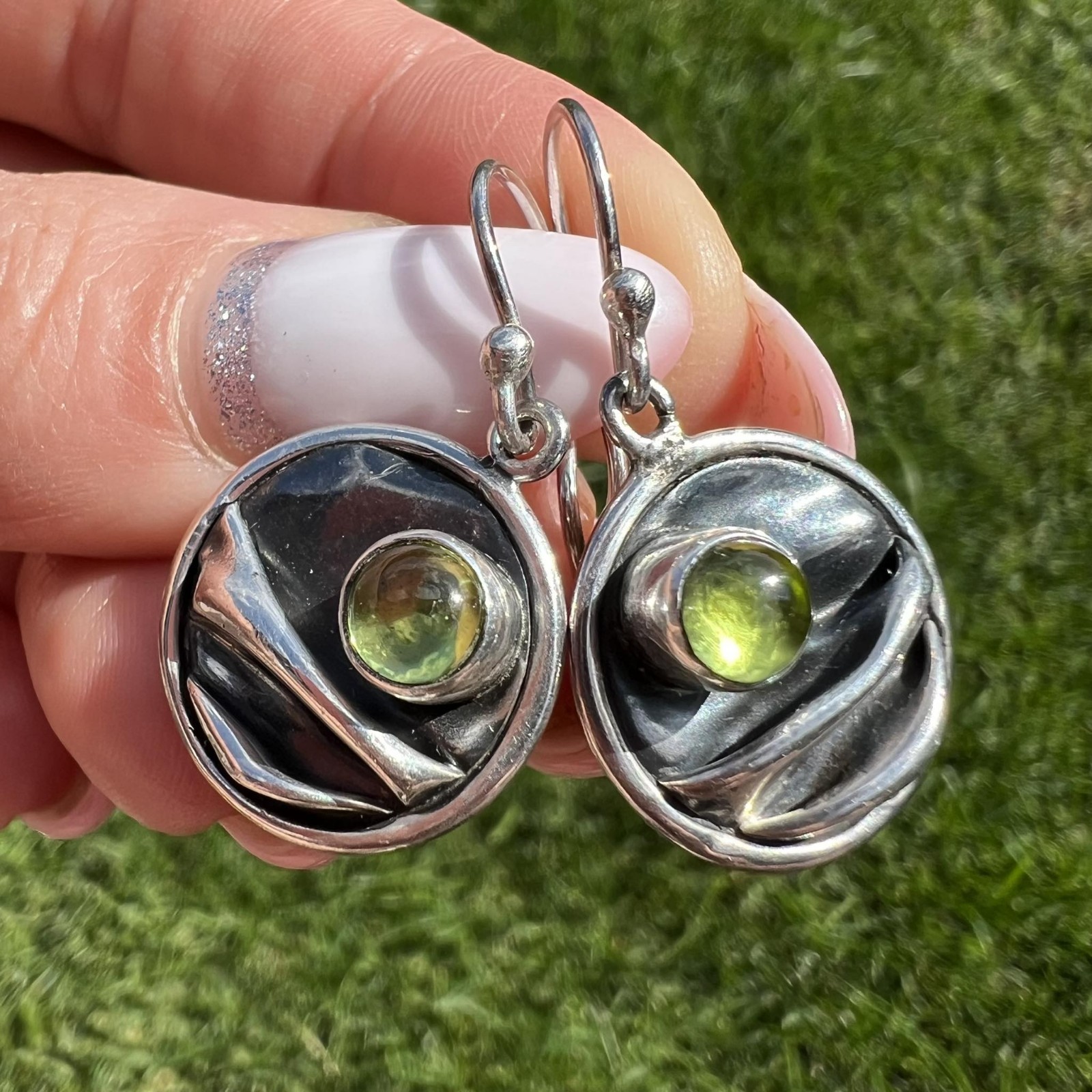 Taxco Dawn Vintage Sterling Silver 925 Women’s Jewelry Earrings Hand Made Marked