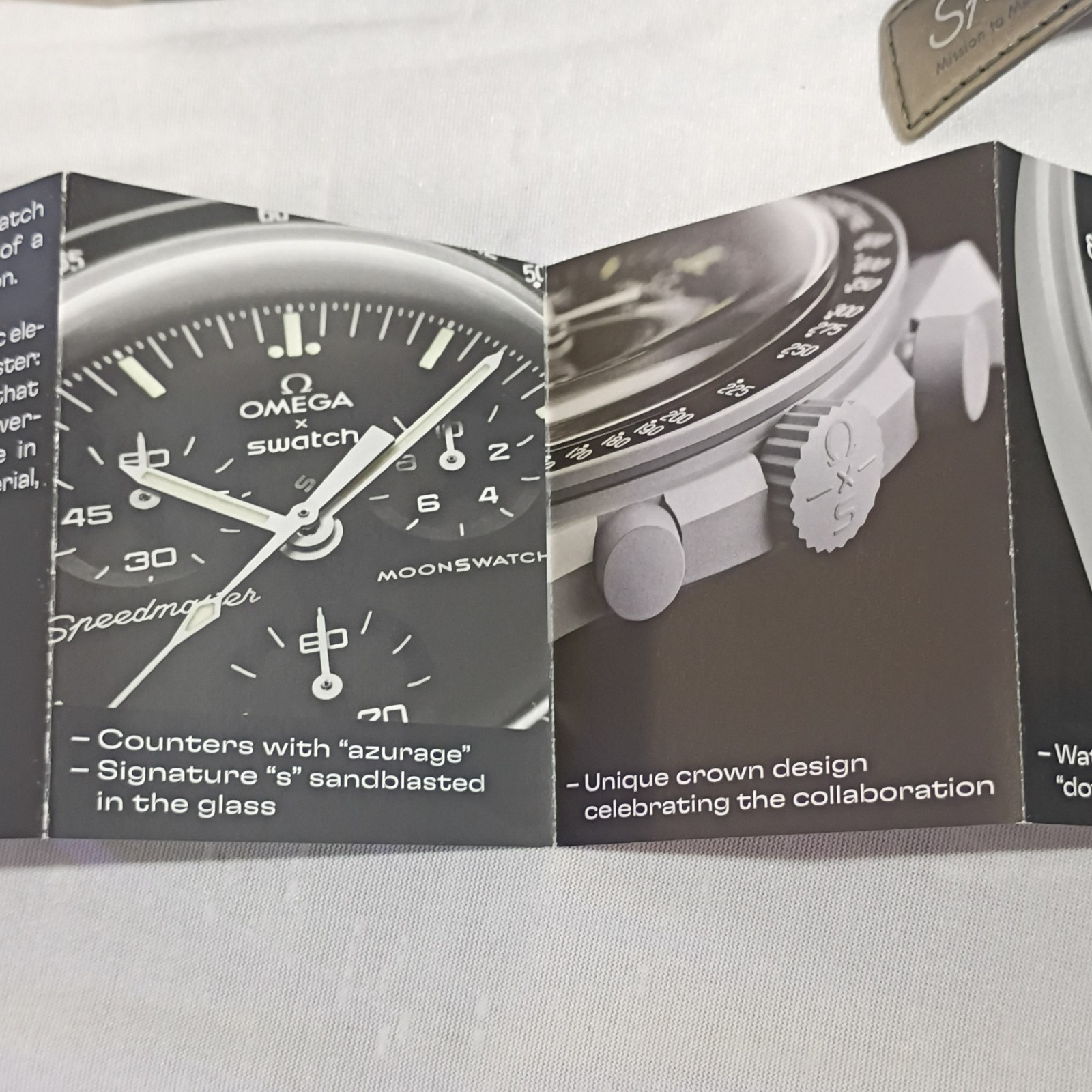 Swatch x Omega MoonSwatch Mission to Mercury 42mm Quartz Chrono w/ Box