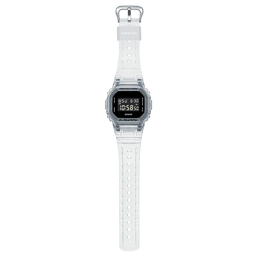 G-Shock Semi-Transparent Skeleton Special Limited Edition Watch DW-5600SKE-7