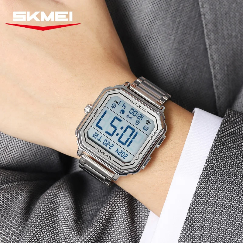 SKMEI 2559 Sport Back Light Display Casual Business Watch for Man ChronographZ