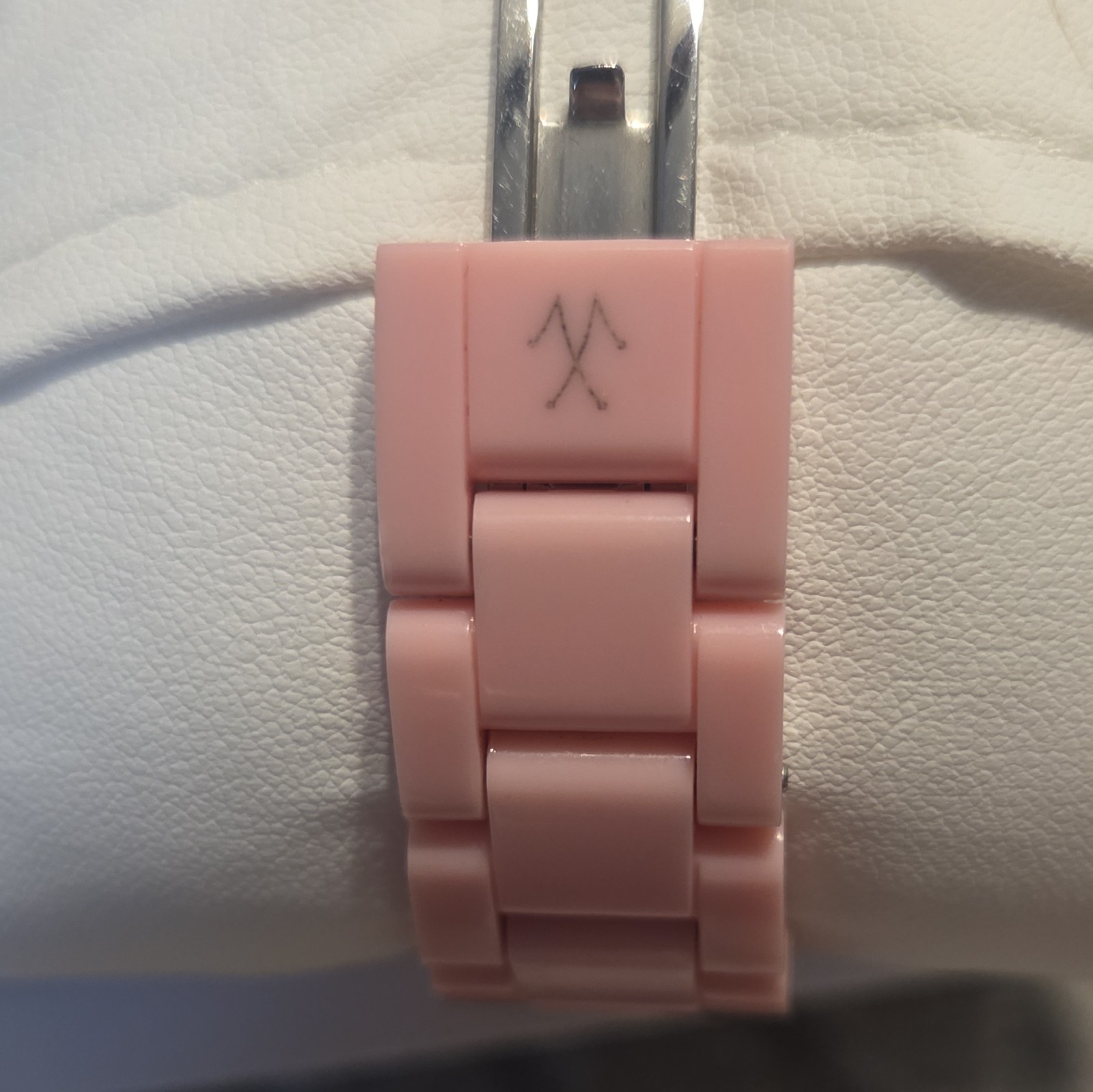ToyWatch Women’s Pink Analog Quartz Watch, Plastic Bracelet, Date, 50m 5 ATM