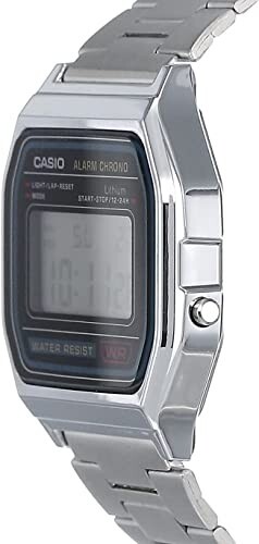 Casio Men’s A158WA-1DF Stainless Steel Digital Watch