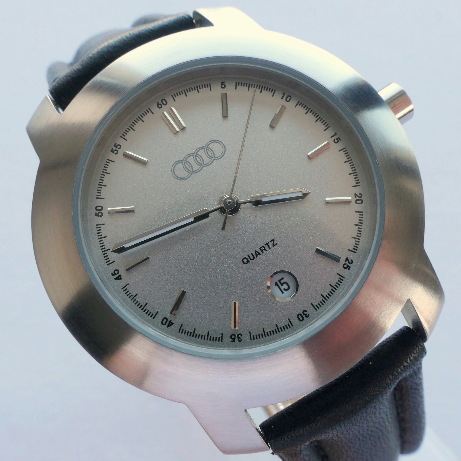 Audi Classic Driver Sport Retro Line Racing Car Accessory Made in Germany Watch
