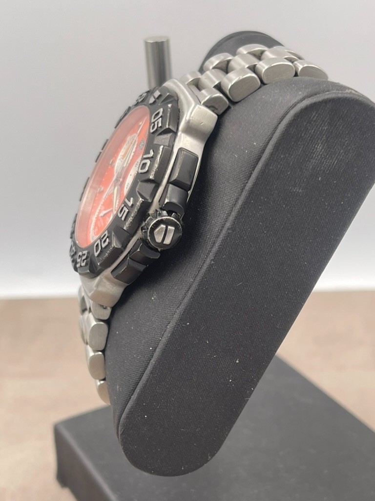 TAG Heuer Formula 1 Orange Men’s Watch CAH1113.BA0850 41mm Chronograph