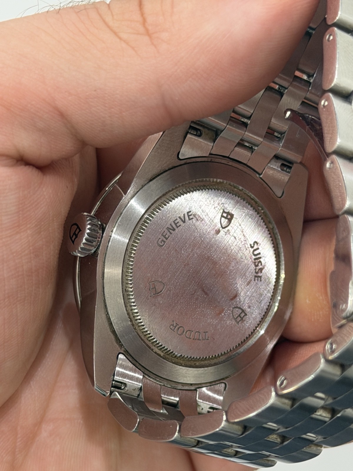 2019 Tudor Glamour Date-Day 56000 Watch Steel Silver Texture Dial Automatic 39mm