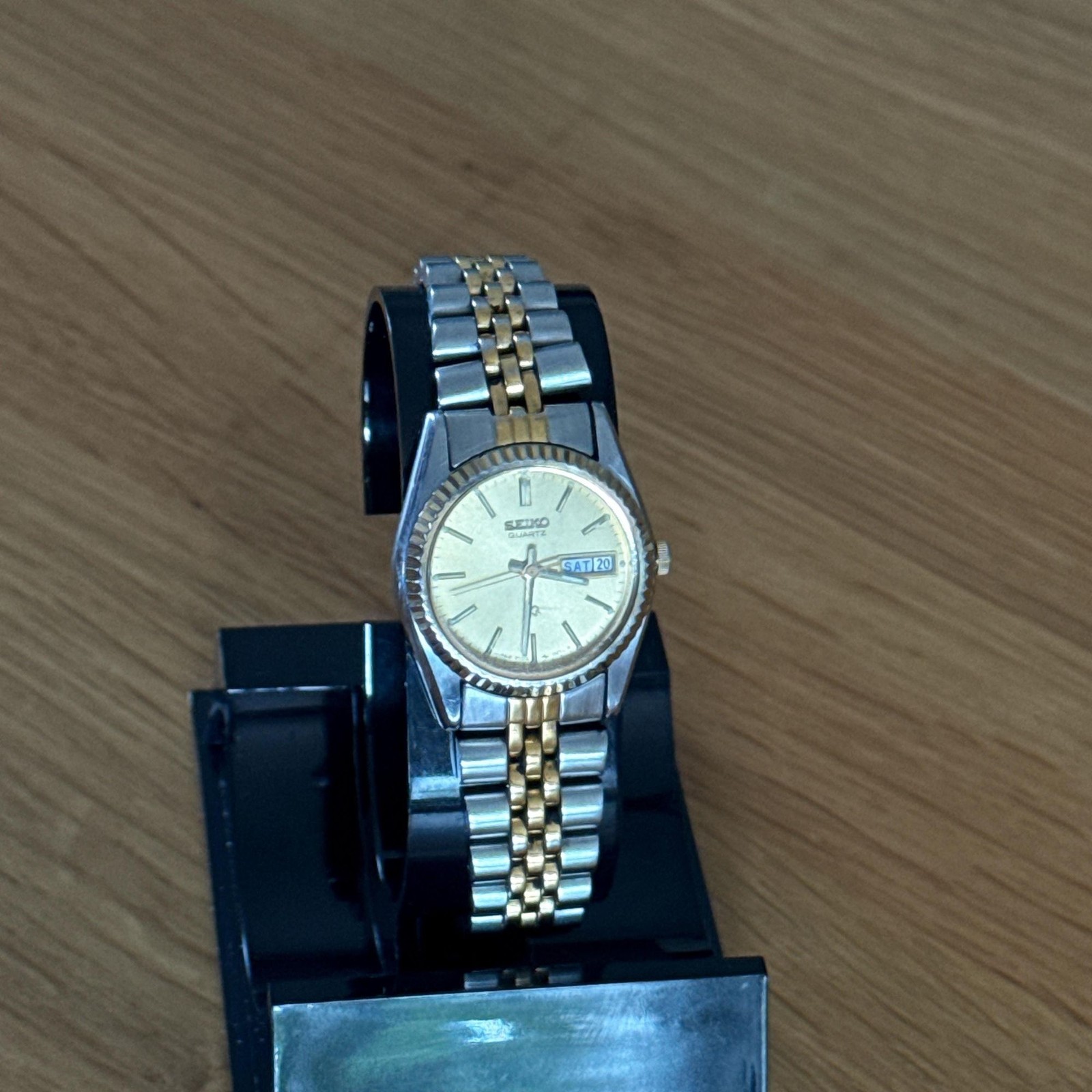 Rare 90s Vintage Seiko 3Y03-0169 A4 Wristwatch