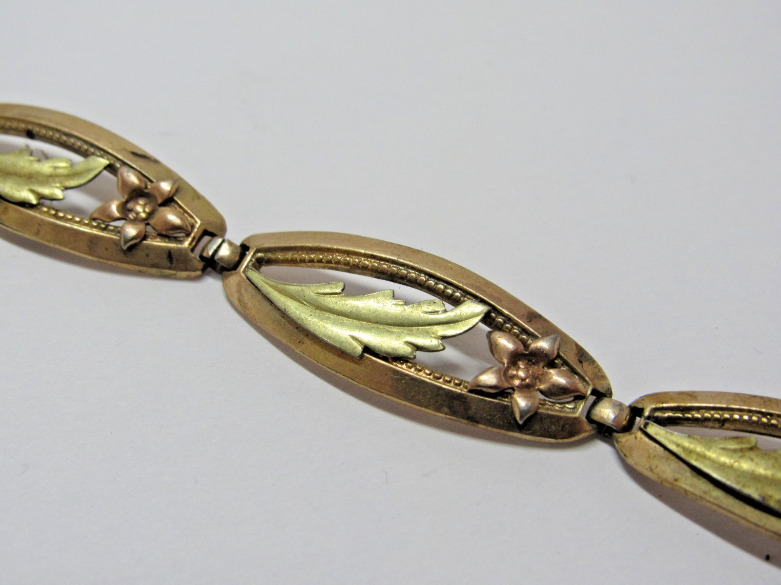 Vintage Sturdy Bracelet 1/20 12K Gold Filled GF Signed #J