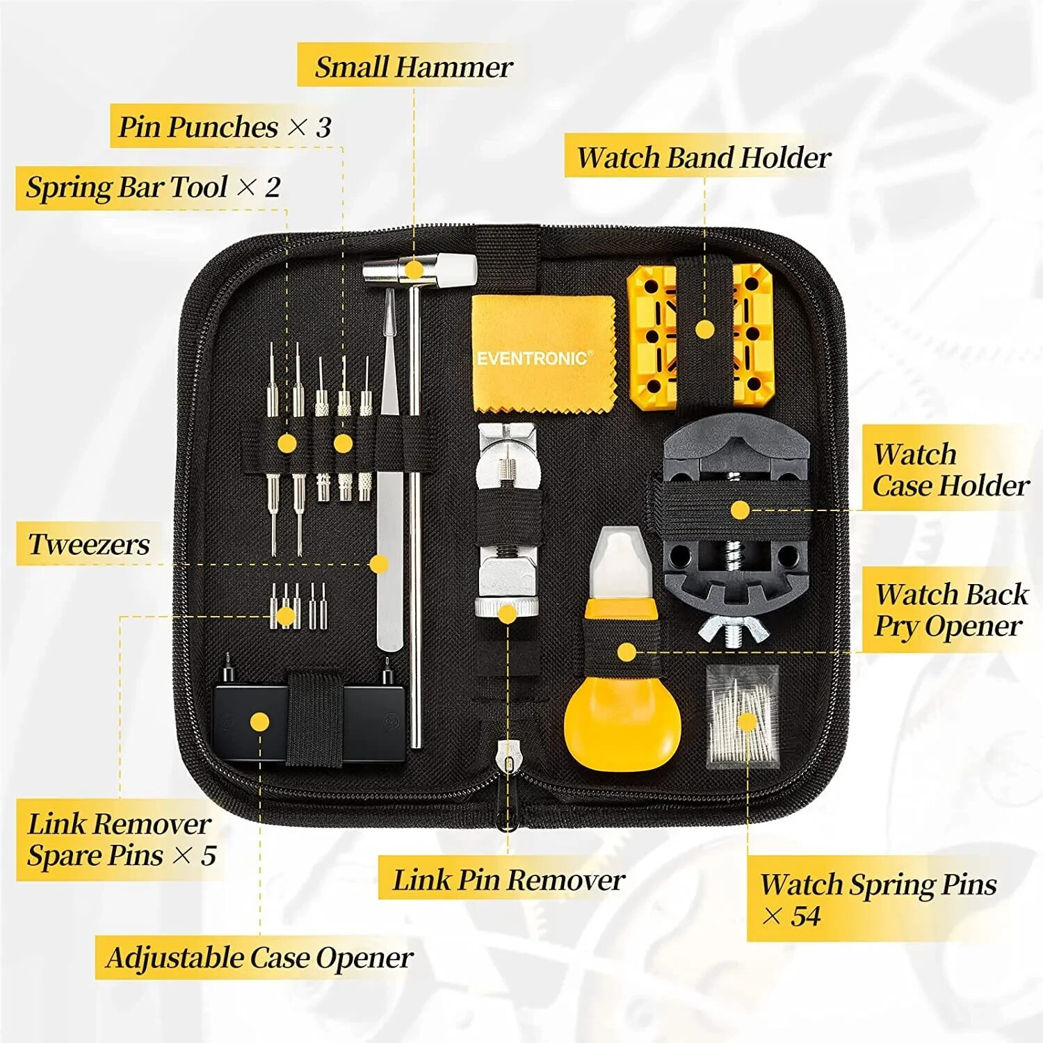 2024 WATCH Repair Back Opener Kit Tools Band Pin Strap Link Remover Remover New