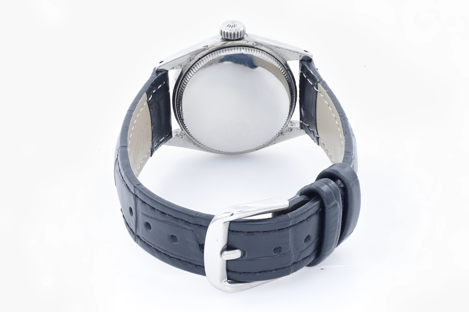 Rolex Oyster White Dial on Leather 6020 1962