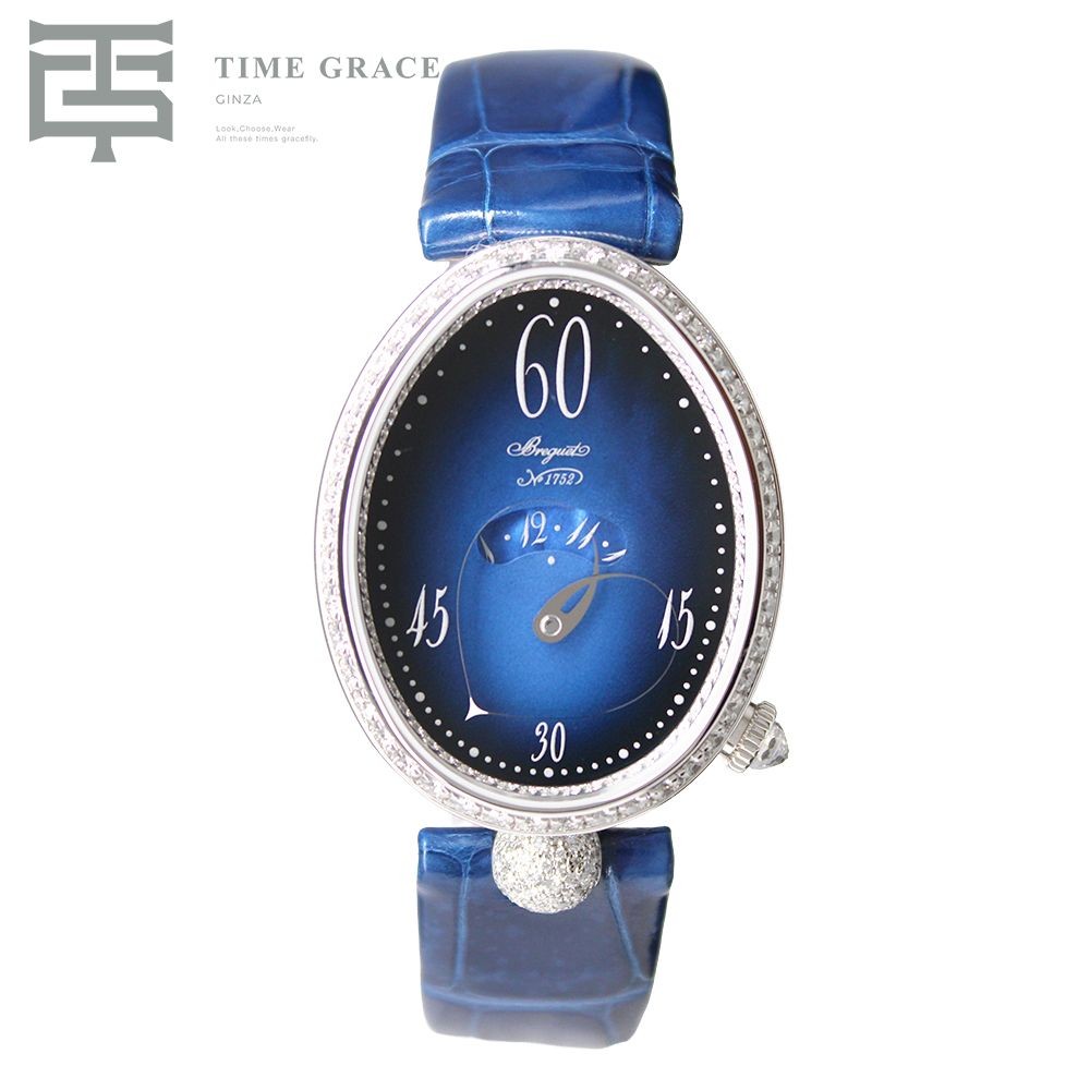 Breguet Queen of Naples (Breguet) 9835BB5Y964 DD0D Blue Ladies Used