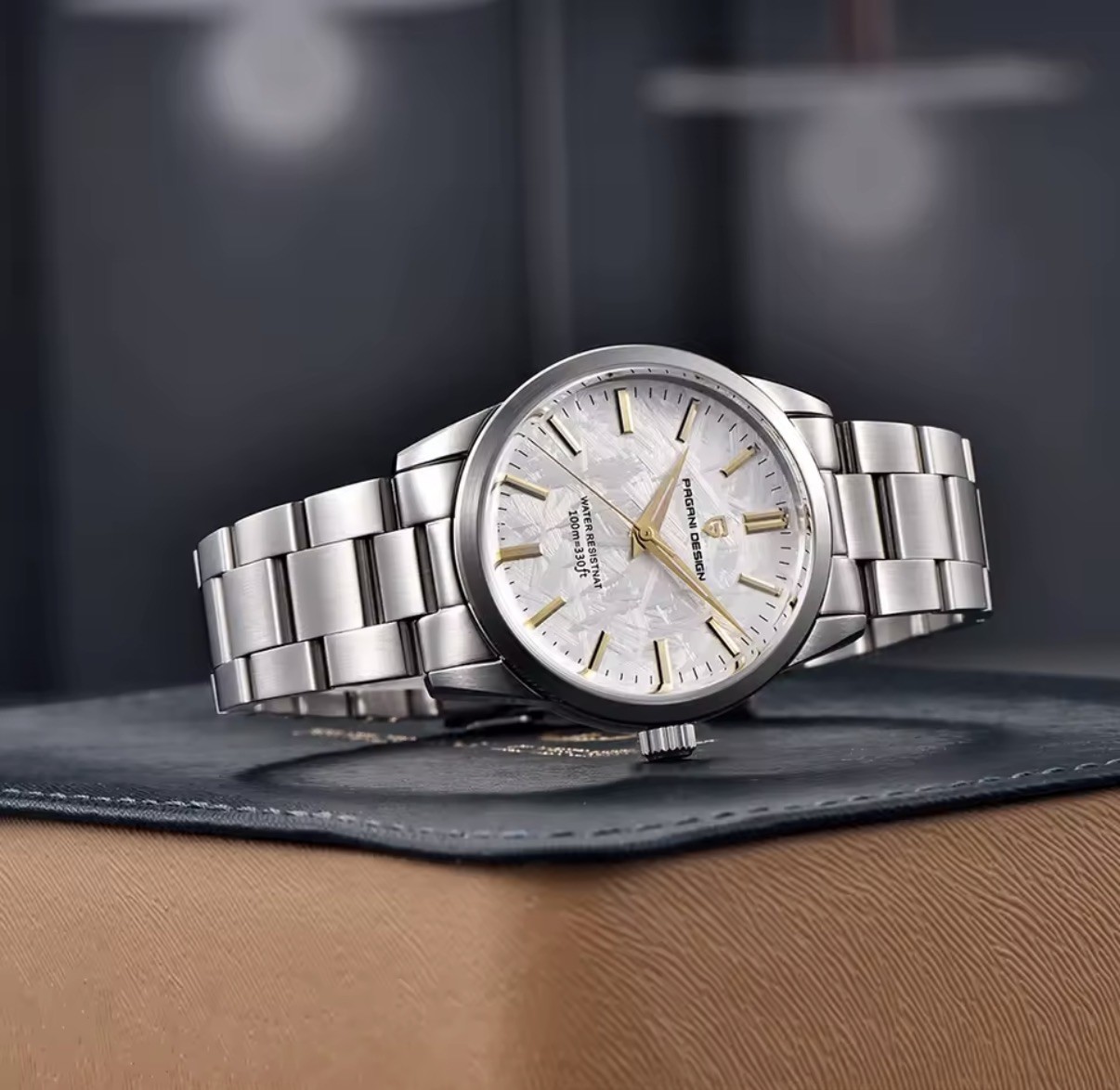 Must have Quality JPN VH31 Sweep hand Sapphire Crystal Snowwhite Dial 40mmWatch
