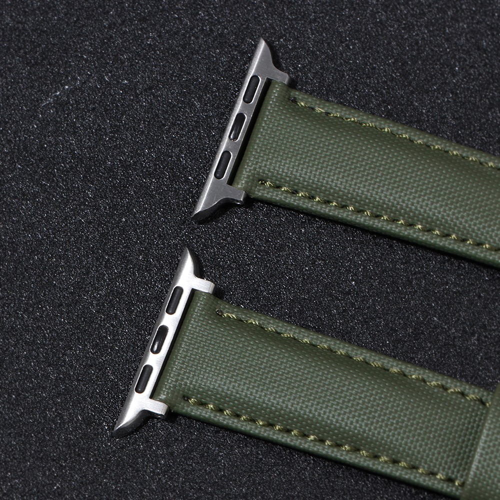 Leather Nylon Watch Band For Apple Watch Loop iWatch Series 4/3/2 38/42/40/44mm