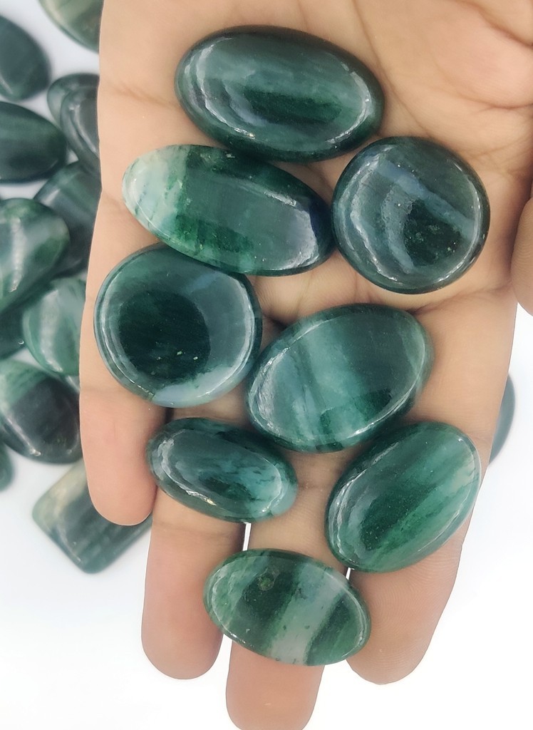 Green Jasper Gemstone For Earring, Pendant, Necklace Jewelry Making 71303