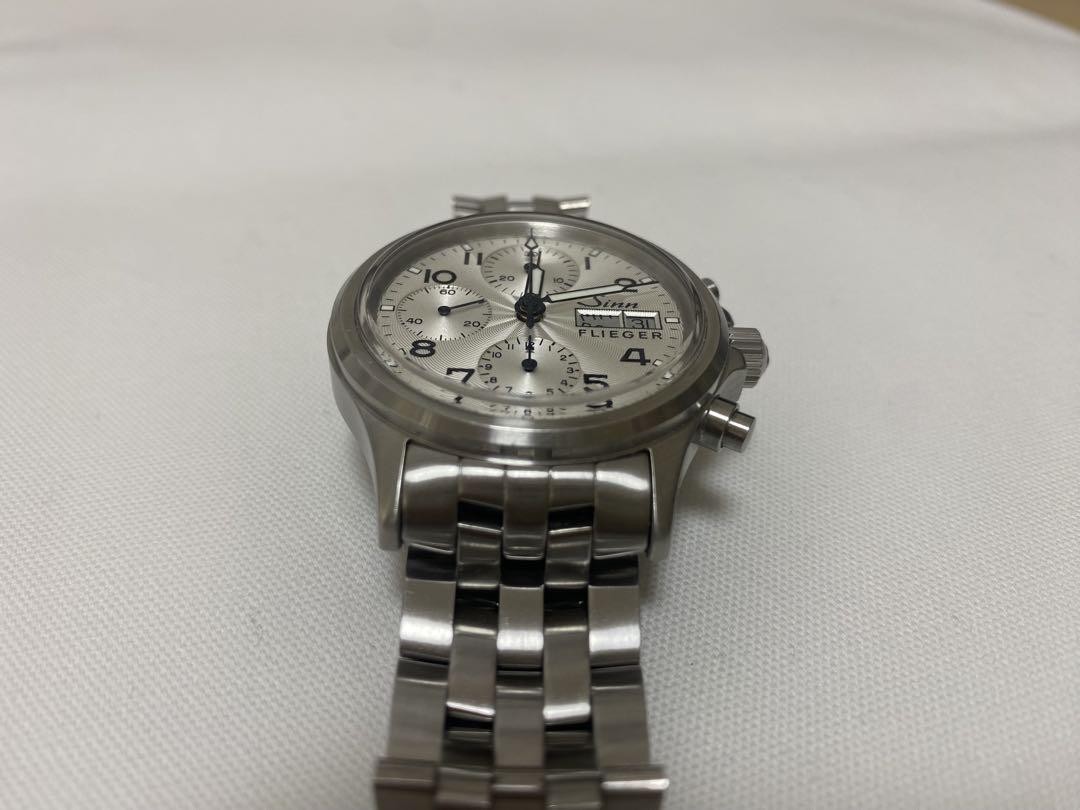 Sinn 356 SA Flieger III Silver Dial 38.5mm Automatic Pilot Watch #093