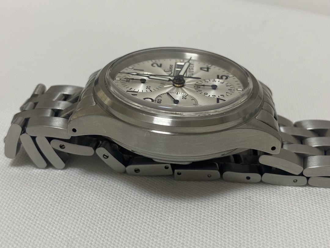 Sinn 356 SA Flieger III Silver Dial 38.5mm Automatic Pilot Watch #093