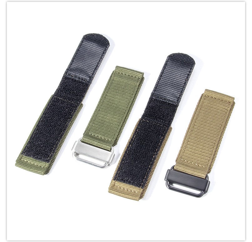 For Bell Ross Quality Nylon Canvas Sports Watch Straps Mens Rugged Band 22 24mm