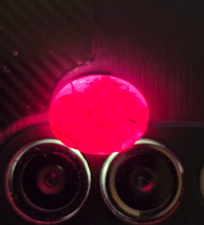 Natural Translucent 17.95 Ct Star Ruby Red Oval Cabochon Loose Gemstone