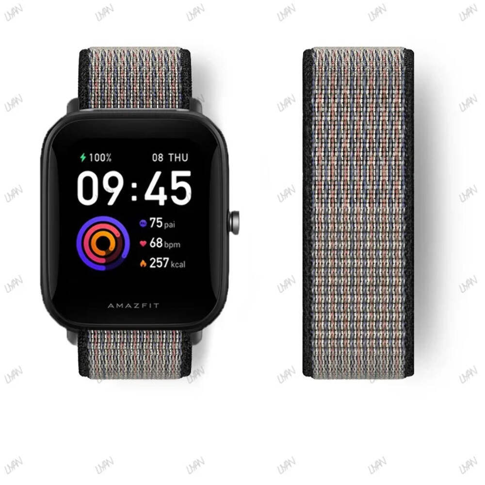 20mm/22mm watch band For Amazfit GTR/GTS 4-3-2-2e/GTR 42mm-47mm/bip-U-S-lite Nyl