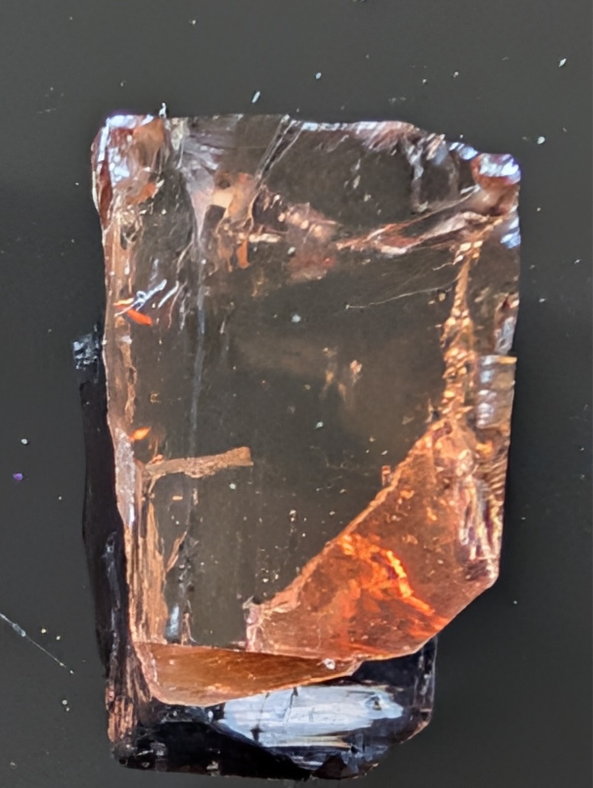 USA seller 17.00 IF clarity Imperial Topaz facet rough gemstone specimen