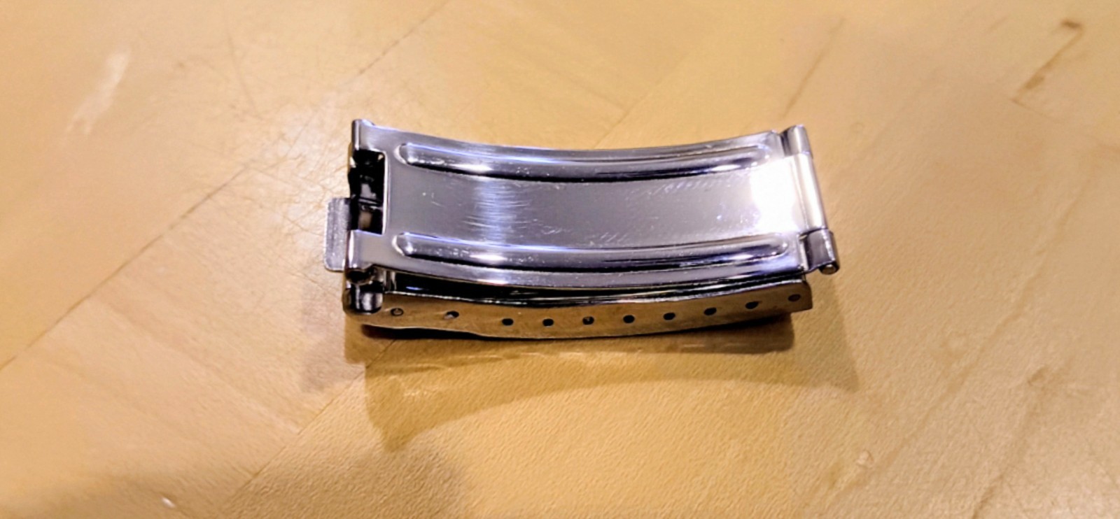 Unmarked Clasp For Rolex 93150 Bracelet, Without Flip Lock, With Diver Extension