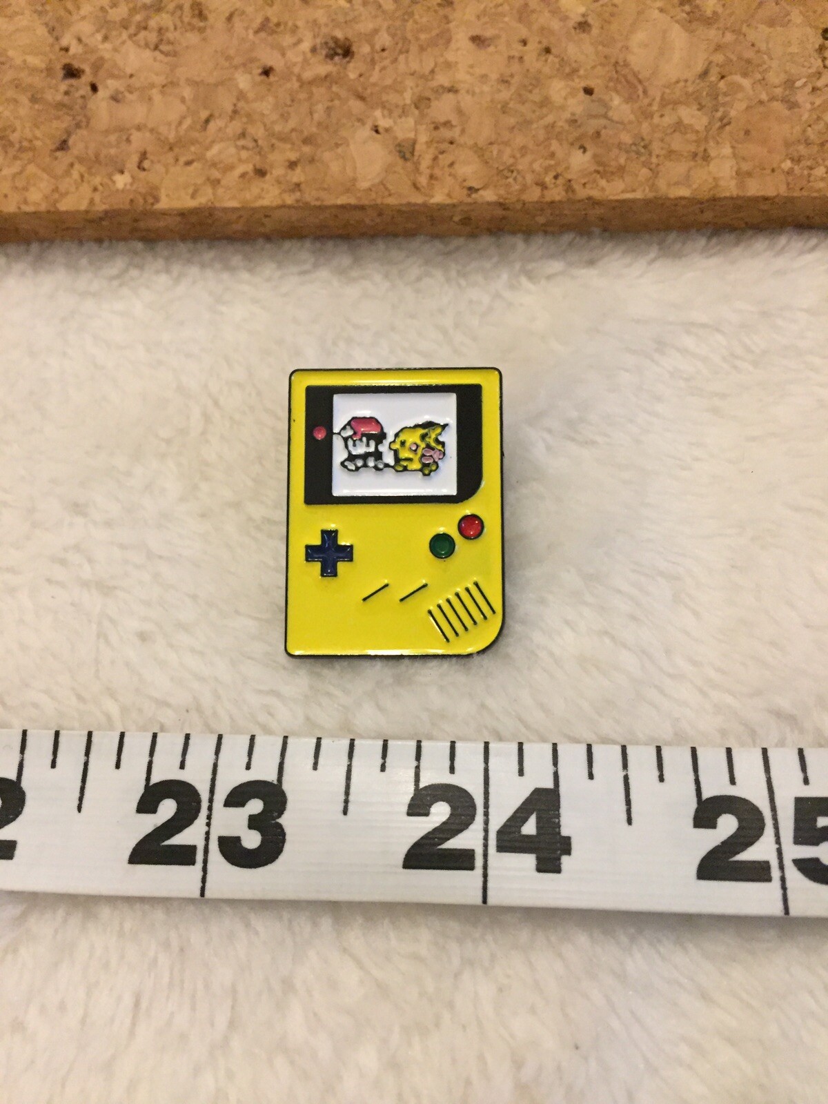 Gameboy Enamel Lapel Pin Classic Video Game Mario Fun Cute New