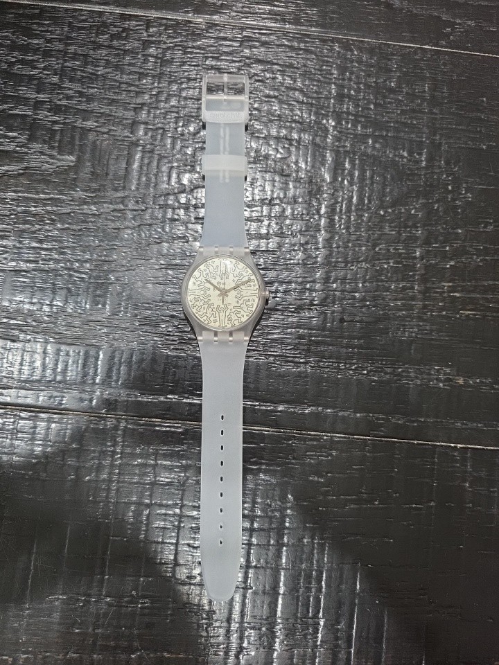 Keith Haring x Swatch Break Free Collection From the Archive SO29Z145 41mm