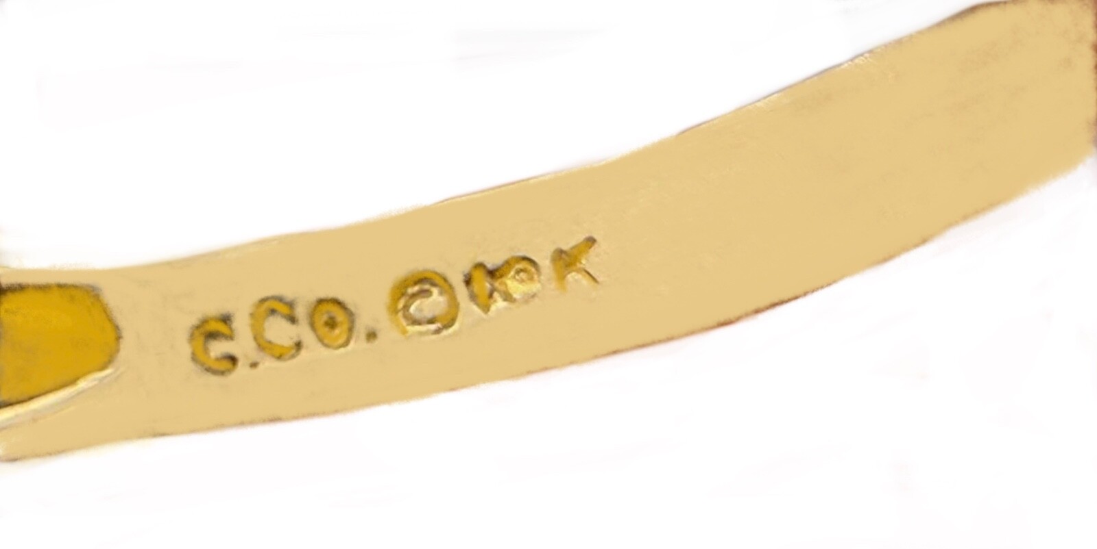 Black Hills Gold 10k Large Coleman Rose Three Leaves Ring Size 6 1/2