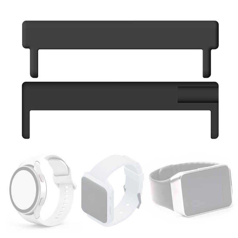 Interchangeable Metal Watch Band Adapter For 24mm To 22mm Or 24mm-20mm Straps