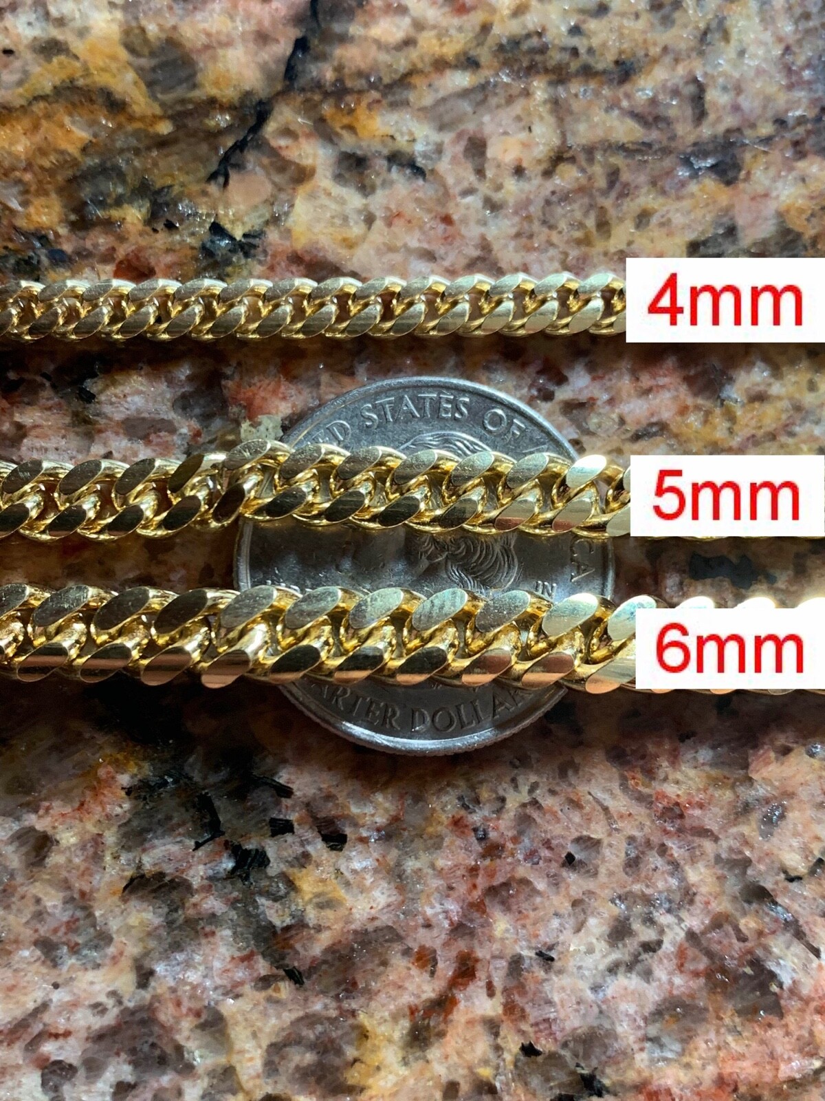 Cadena O Pulsera Cubana Para Hombre – Oro De 14k Sobre Plata Solida 925 ITALIA