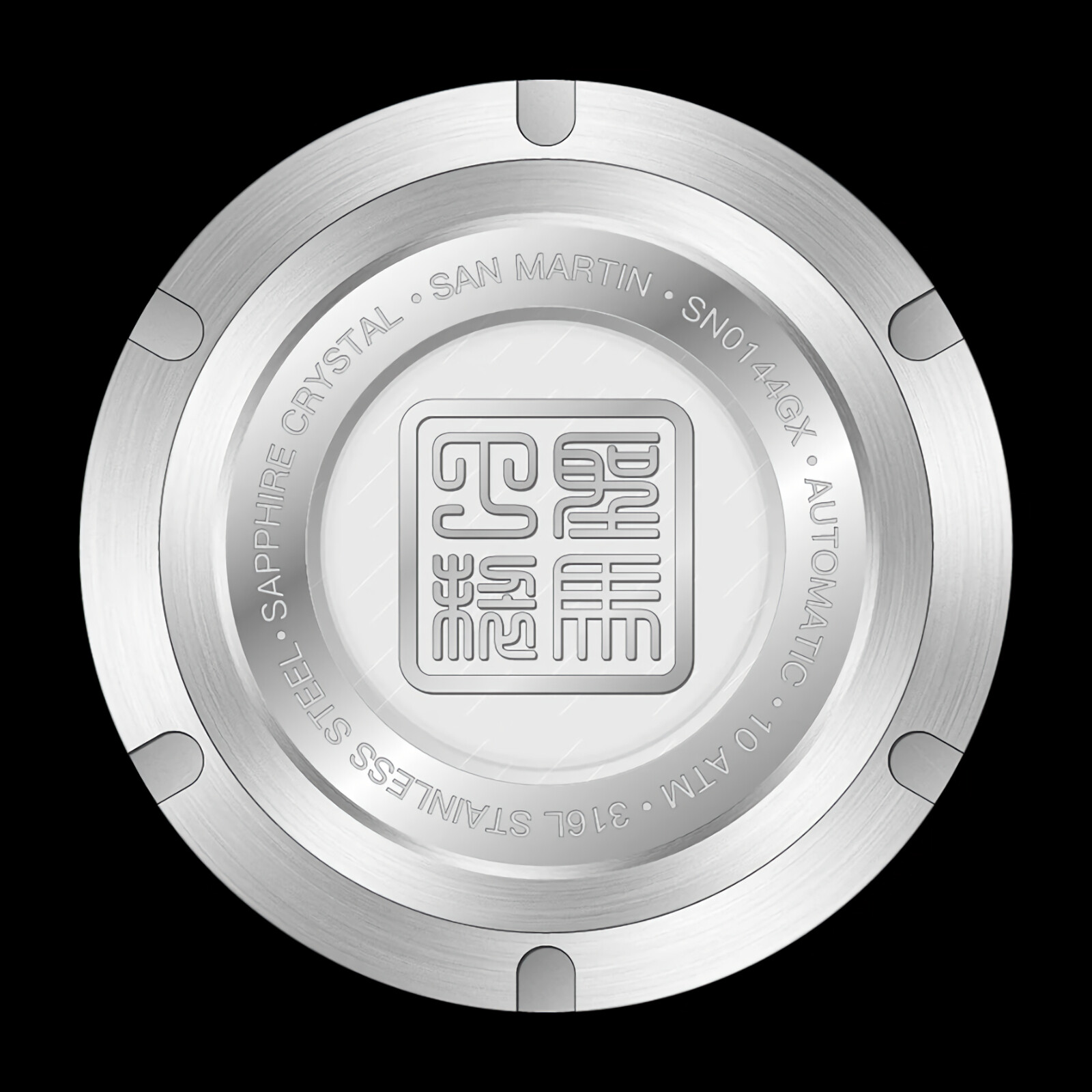 SAN MARTIN SN0144-GX Miyota 9015 JianZhan Chinese Style Enamel Dial 39mm Watch