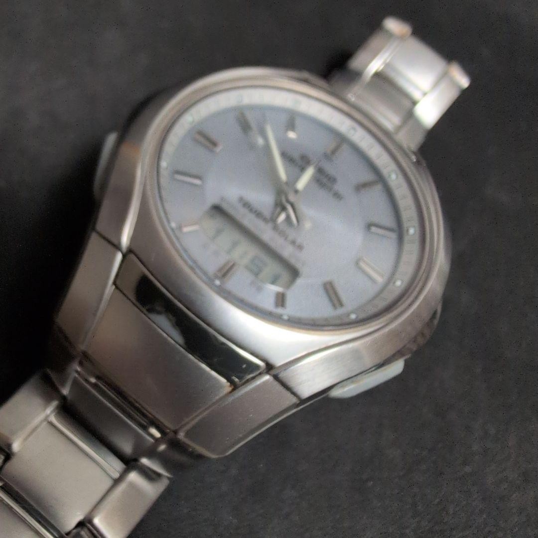 CASIO WaveCeptor WVA-420J Radio-Controlled Solar Watch